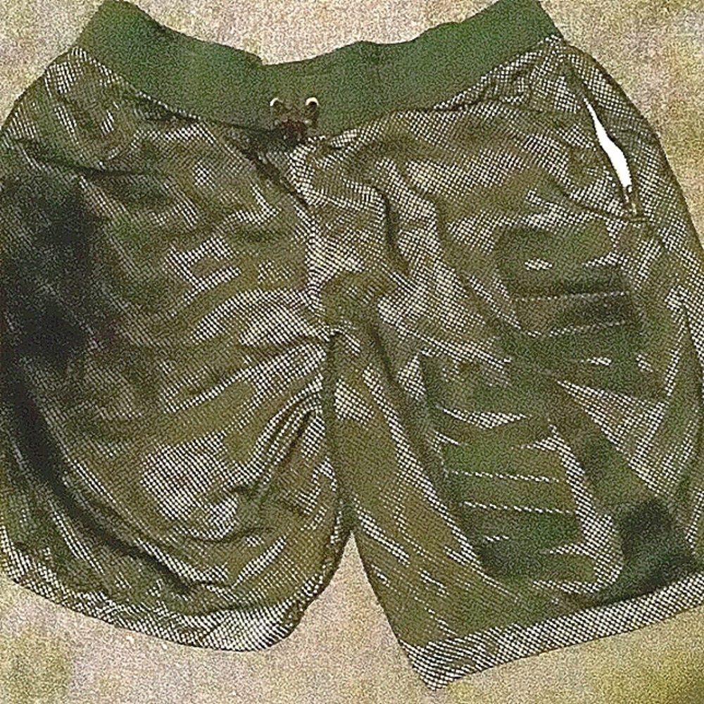 Nike  black/white under mesh shorts